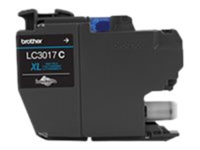 Brother Cyan LC3017C High Yield Ink Cartridge, LC3017C, 33569851, Ink Cartridges & Ink Refill Kits - OEM
