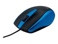 Verbatim Corded Notebook Optical Mouse, Blue, 99743, 34196304, Mice & Cursor Control Devices