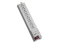 Tripp Lite Protect It! Surge (8) Outlet (4 Transformers) 8ft Cord 1080 Joules, SK6-6, 8631, Surge Suppressors