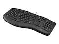 Adesso ADESSO Slim Multimedia USB Ergonomic Desktop Keyboard, with Low PROFIL , AKB-160UB, 36178003, Keyboards & Keypads