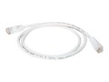 C2G Cat5e Snagless Unshielded (UTP) Network Patch Cable - White, 7ft, 19478, 5878584, Cables