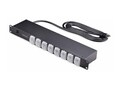 StarTech.com 8-Outlet 1U Horizontal Rack Mount PDU w  Individual Outlet On Off Switches, 15A Circuit Breaker, 8NS8-RACK-MOUNT-PDU           , 41824694, Power Distribution Units