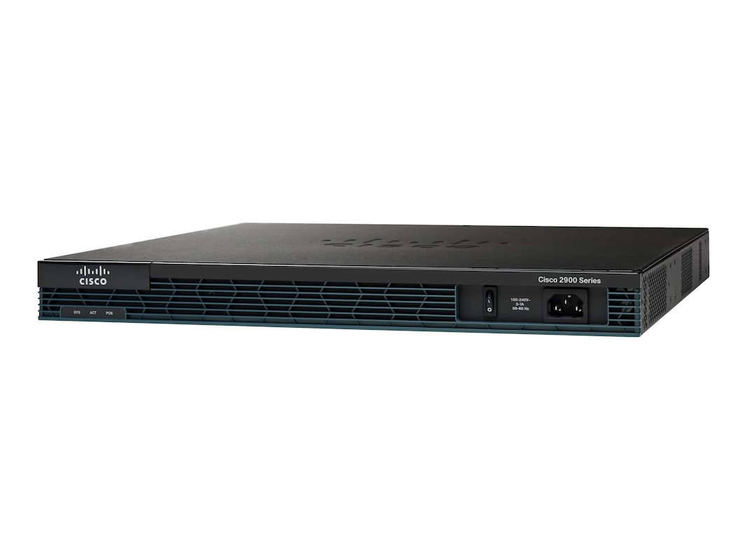 aanpassen Aanvulling Lunch Cisco 2901 Router GigE WAN ports: 2 rack-mountable w UC License (SPIAD2901)