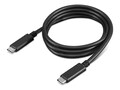 Lenovo USB Type C M M Cable, Black, 1m, 4X90U90619, 36988356, Cables