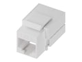 UNC Cat.6 RJ-45 Keystone Jack Is 8-Position 8-Conductor (8P8C) and DESIGNE , KEYC6-WHT, 37651915, Premise Wiring Equipment UNC Cat.6 RJ-45 Keystone Jack Is 8-Position 8-Conductor (8P8C) and DESIGNE , KEYC6-WHT, 37651915, Premise Wiring Equipment