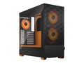 Fractal Design Pop Air RGB Black Orange TG, FD-C-POR1A-05, 41493226, Cases - Systems/Servers