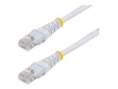 StarTech.com CAT5e UTP Molded Ethernet Cable, White, 3ft, M45PATCH3WH, 13376912, Cables StarTech.com CAT5e UTP Molded Ethernet Cable, White, 3ft, M45PATCH3WH, 13376912, Cables