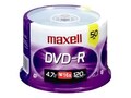 Maxell 16x 4.7GB DVD-R Media (50-pack Spindle), 638011, 6703719, DVD Media