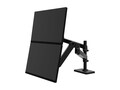 Ergotron LX Pro Dual Monitor Stacking Arm for Displays up to 27 - Black, 45-690-292                    , 41881017, Stands & Mounts - Desktop Monitors