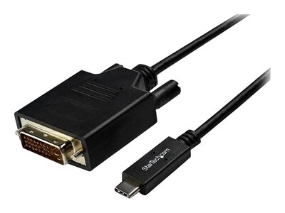 StarTech.com 1080p USB Type C to DVI-Digital Video Display Adapter Cable, 3m, CDP2DVI3MBNL, 35037698, Cables