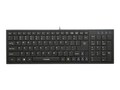 Buslink Media Compact Ultra XSlim Keyboard, Black, KR-6421-BK, 11944533, Keyboards & Keypads