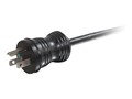 C2G Power Cord, Hospital Grade, NEMA 5-15P to IEC 320-C13, 16AWG, Black, 15ft, 48011, 12580196, Power Cords