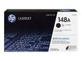 HP 148A (W1480A) Black Original LaserJet Toner Cartridge, W1480A, 41499595, Toner and Imaging Components - OEM