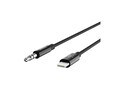 Belkin 3.5 mm Audio Cable With Lightning Connector, Black, 6ft, AV10172BT06-BLK, 36395091, Cables Belkin 3.5 mm Audio Cable With Lightning Connector, Black, 6ft, AV10172BT06-BLK, 36395091, Cables