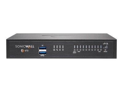 SonicWALL TZ470 Secure Upgrade Advanced Edition 3YR (Includes 1YR CSE), 03-SSC-3011                   , 41855145, Network Firewall/VPN - Hardware
