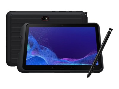 Samsung Galaxy Tab Active 4 Pro Rugged SM7325 2.4GHz 4GB 64GB Flash ax BT 10.1 TFT FHD AndroidOS, SM-T630NZKAN20, 41520931, Tablets