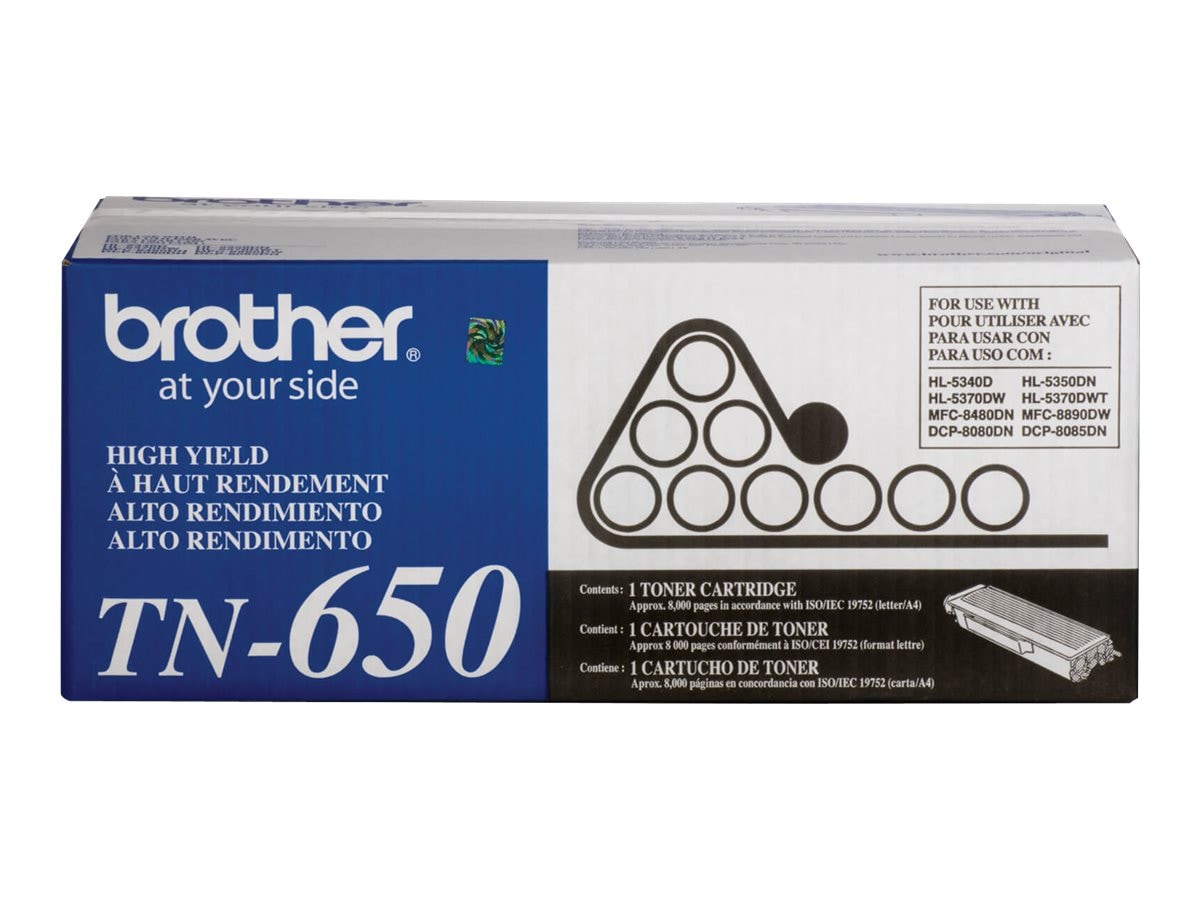 Yield Toner Cartridge (TN650 
