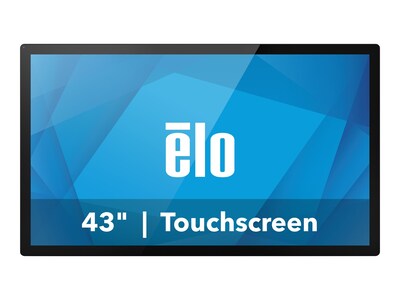 Elo Touch Solutions 42.5 4363L Full HD TouchPro PCAP Touchscreen Clear with Anti-Friction Display, E344056, 41408901, Monitors - Large Format - Touchscreen