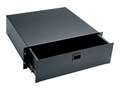 Middle Atlantic D Series Drawer, 3U x 14.5d, Black Anodized Finish, D3, 12207025, Rack Mount Accessories