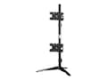 Amer Networks Dual VERTICLE Monitor Mount Stand for 2 Larger LED or LCD Monitors Up , AMR2S32V, 38296732, Stands & Mounts - Desktop Monitors