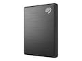 Seagate 2TB One Touch USB-C Portable Solid State Drive - Black, STKG2000400, 41285903, Solid State Drives - External