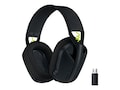 Logitech G435 LIGHTSPEED Wireless Gaming Headset - Black & Neon Yellow, 981-001049, 41313938, Headsets (w/ microphone)