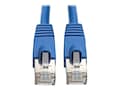 Tripp Lite Cat6a 10G-Certified Snagless Shielded STP PoE Network Patch Cable, Blue, 6ft, N262-006-BL, 41148381, Cables Tripp Lite Cat6a 10G-Certified Snagless Shielded STP PoE Network Patch Cable, Blue, 6ft, N262-006-BL, 41148381, Cables
