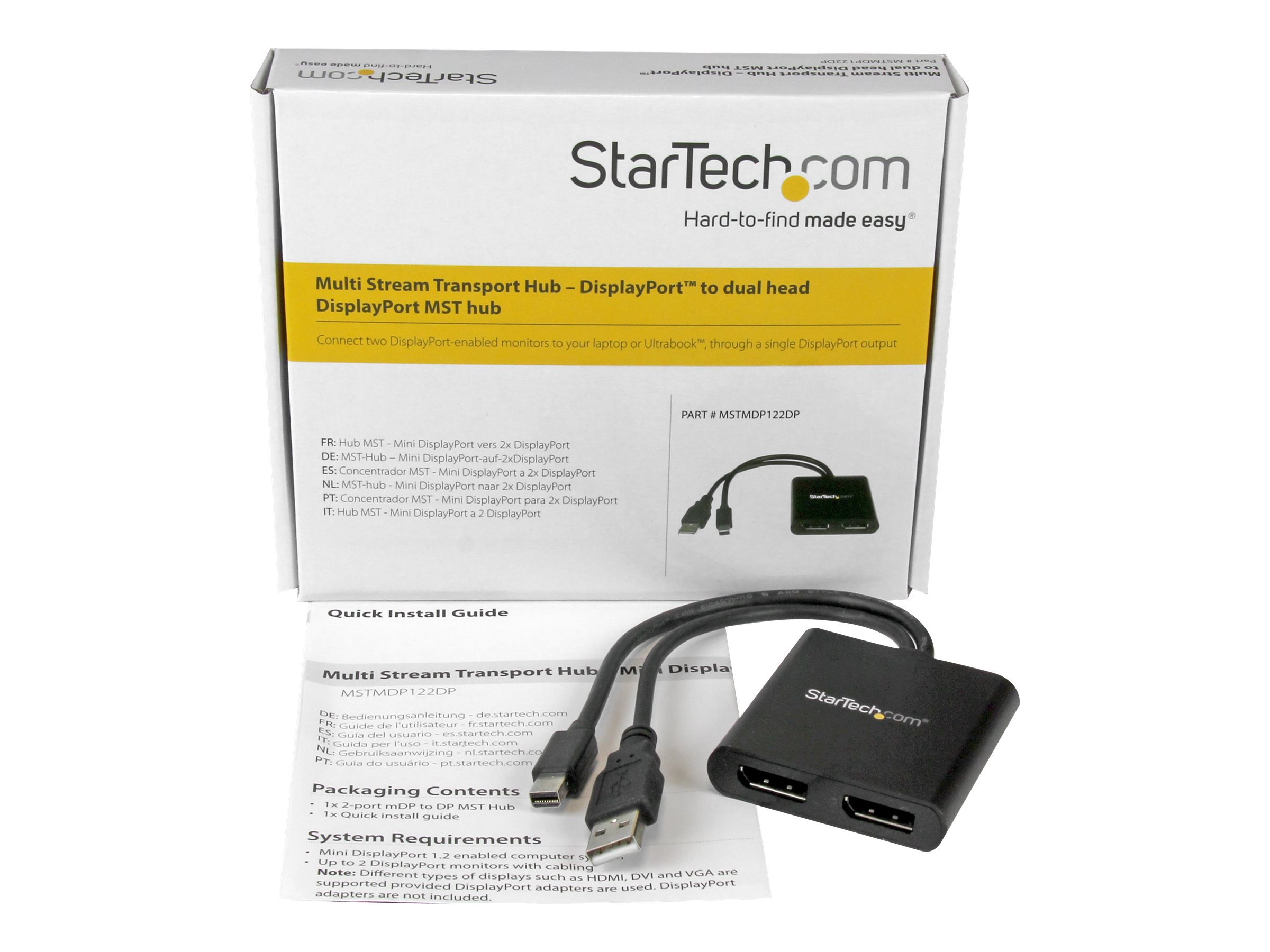 StarTech.fr Adaptateur Mini DisplayPort vers HDMI - Dongle mDP