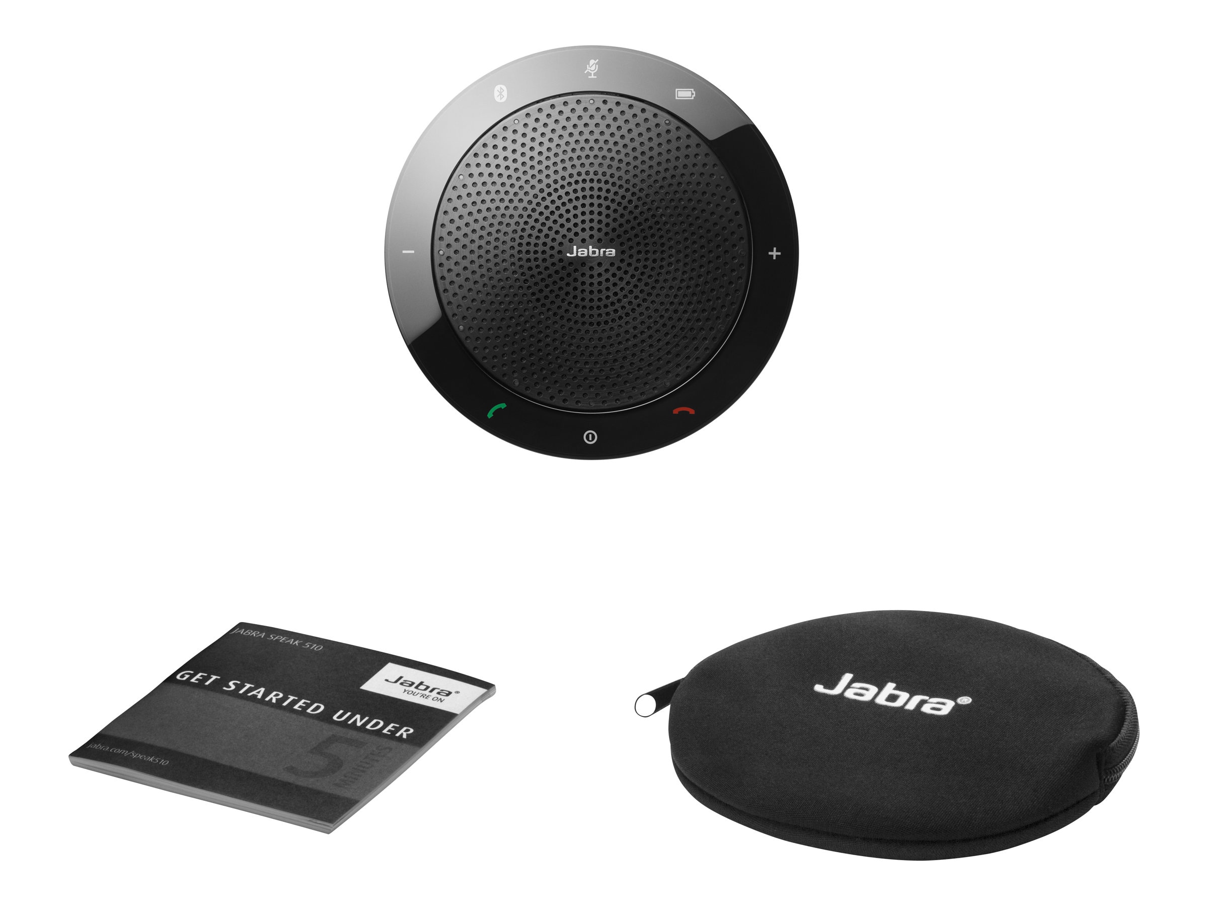 Jabra Speak 510 USB/Bluetooth Portable Speakerphone - UC Edition (7510-209)