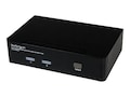 StarTech.com 2-Port USB HDMI KVM Switch with Audio and USB 2.0 Hub, SV231HDMIUA, 11126240, KVM Switches