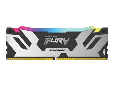 Kingston FURY Renegade RGB 16GB PC5-57600 288-pin DDR5 SDRAM UDIMM, KF572C38RSA-16, 41554834, Memory