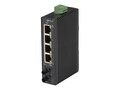 Black Box 5-port 10 100 Mbps Copper Industrial Switch, LBH120A-H-ST, 31879951, Network Transceivers