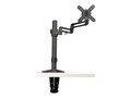 Tripp Lite Full-Motion Flex Arm Desk Clamp for 13 to 27 Displays, LCDs, Monitors, DDR1327SFC, 20661172, Stands & Mounts - Desktop Monitors