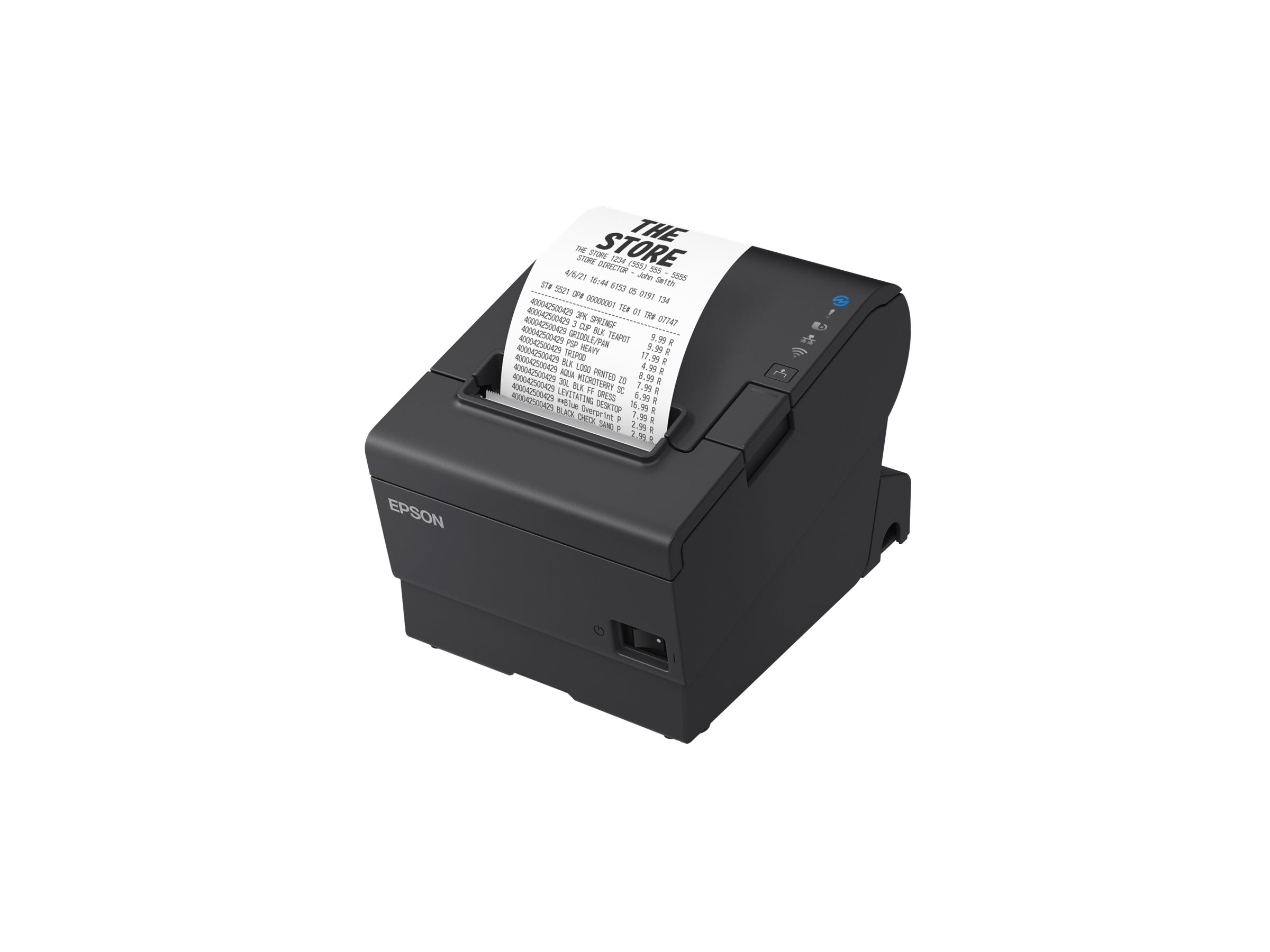HP Epson TM-T88VII PUSB Ethernet Thermal Receipt Printer (8G0G7AA )