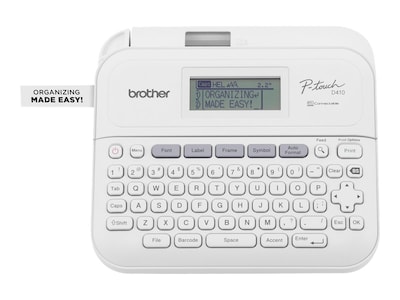 Brother PT-D410 Home Office Advanced Connected Label Maker, PT-D410, 41499025, Printers - Label