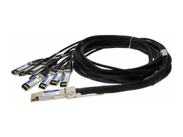AddOn QSFPDD-8SFP28-PDAC2-5M-AO Main Image from Right-angle