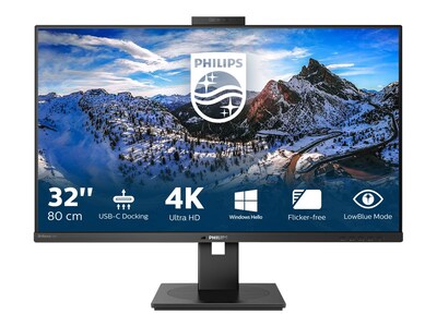 Philips 31.5 329P1H 4K Ultra HD LED-LCD Monitor with Webcam, 329P1H, 41207319, Monitors