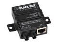 Black Box Micro Mini-Media Converter, LMC400-WALL, 33007671, Network Transceivers