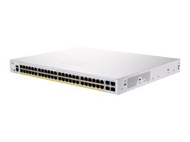 Cisco CBS250-48P-4G-NA Main Image from Right-angle