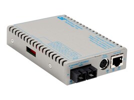 Omnitron Systems Technology 8911N-1-A Main Image from Left-angle