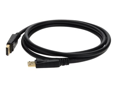AddOn DisplayPort 1.2 M M Cable, Black, 6ft, 5-Pack, VN567AA-AO-5PK, 32691820, Cables