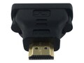 Axiom HDMI to DVI-I Dual Link M F Adapter, Black, HDMIMDVIF-AX, 35386249, Adapters & Port Converters