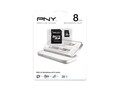 PNY 8GB Micro SDHC Flash Memory Card, Class 4, P-SDU8G4-GE, 15268190, Memory - Flash