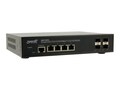 Milan Ethernet Switch 4-Port 10 100 1000B CPNTT+4PORT100 1000SFP W NA, SM4T4DPA-NA, 14896194, Network Device Modules & Accessories