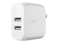 Belkin 24W Portable Dual USB-A Wall Charger with USB-A to Micro-USB Type B Cable, White, WCE002DQ1MWH, 41062478, AC Power Adapters (external) Belkin 24W Portable Dual USB-A Wall Charger with USB-A to Micro-USB Type B Cable, White, WCE002DQ1MWH, 41062478, AC Power Adapters (external)