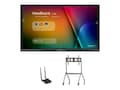 ViewSonic 86 IFP8650 ViewBoard 4K LED Touchscreen Display w Slim Trolley Cart, Wireless AC Adapter, IFP8650-E4, 41165297, Monitors - Large Format - Touchscreen ViewSonic 86 IFP8650 ViewBoard 4K LED Touchscreen Display w Slim Trolley Cart, Wireless AC Adapter, IFP8650-E4, 41165297, Monitors - Large Format - Touchscreen