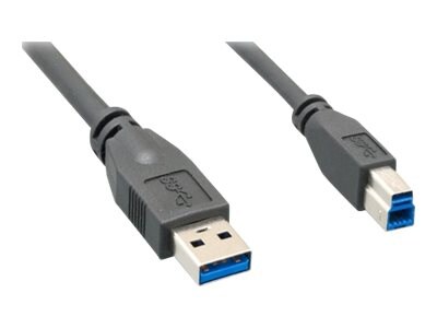 Axiom USB 3.0 Type A to USB Type B M M Cable, 10ft , USB3ABMM10-AX, 41270191, Cables