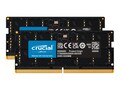 Crucial 128GB PC5-44800 262-pin DDR5 SDRAM SODIMM Kit, CT2K64G56C46S5                , 41974630, Memory