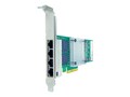Axiom 10 100 1000Mbs Quad Port RJ45 PCIe 2.0 x4 NIC Card, P21106-B21-AX, 41626532, Network Adapters & NICs