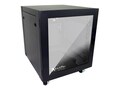 Gizmac XRACKPRO2 Studio Noise Reduction Enclosure, Black, XRP2-ST-12U-US-BLK, 12344468, Racks & Cabinets